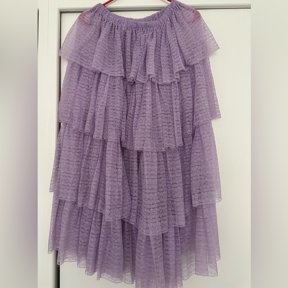 Free People Let’s Go Girls Convertible Dress Slip Purple XS - Picture 2 of 5